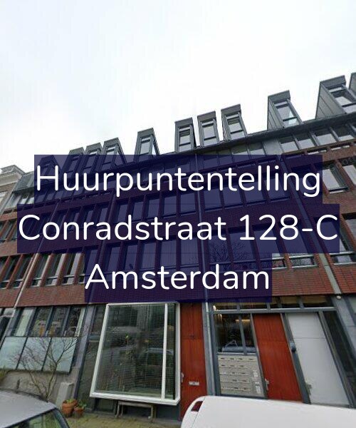 Foto gevel Huurpuntentelling voor Conradstraat 128-C, Amsterdam