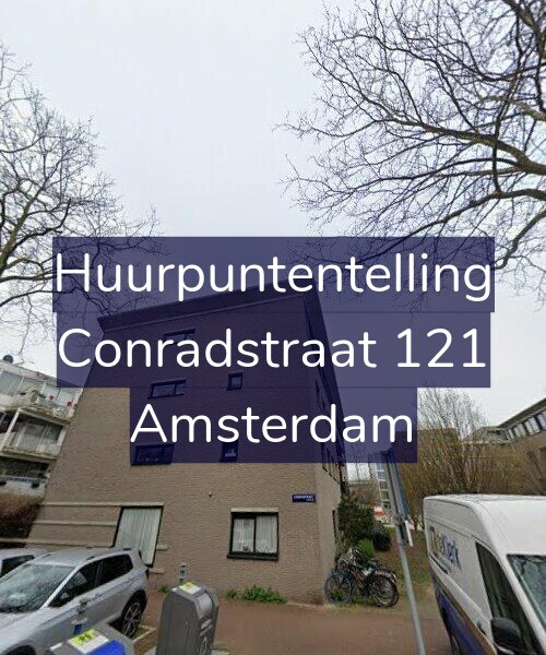 Foto gevel Huurpuntentelling voor Conradstraat 121, Amsterdam