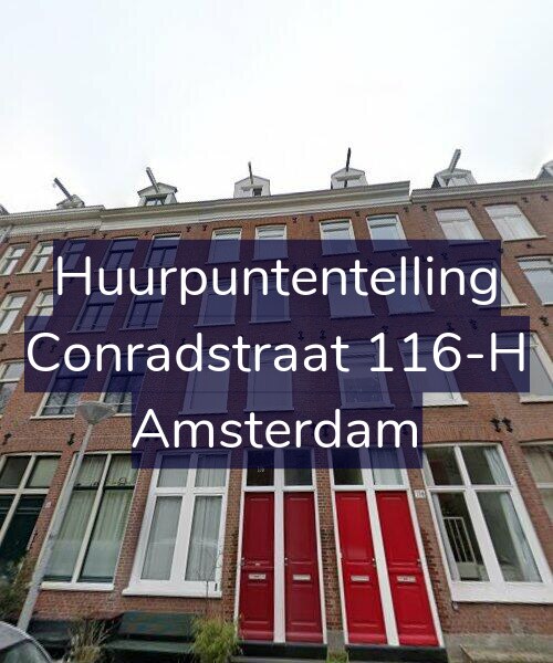 Foto gevel Huurpuntentelling voor Conradstraat 116-H, Amsterdam