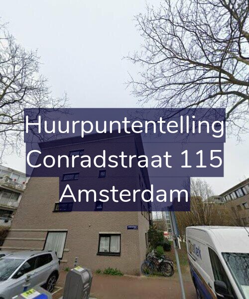 Foto gevel Huurpuntentelling voor Conradstraat 115, Amsterdam
