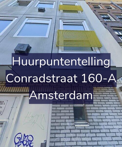 Foto gevel Huurpuntentelling voor Conradstraat 160-A, Amsterdam