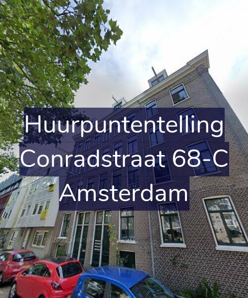 Foto gevel Huurpuntentelling voor Conradstraat 68-C, Amsterdam