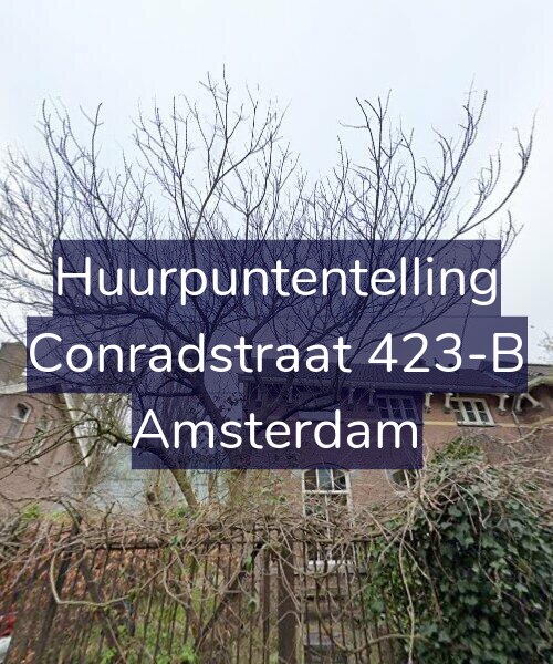 Foto gevel Huurpuntentelling voor Conradstraat 423-B, Amsterdam