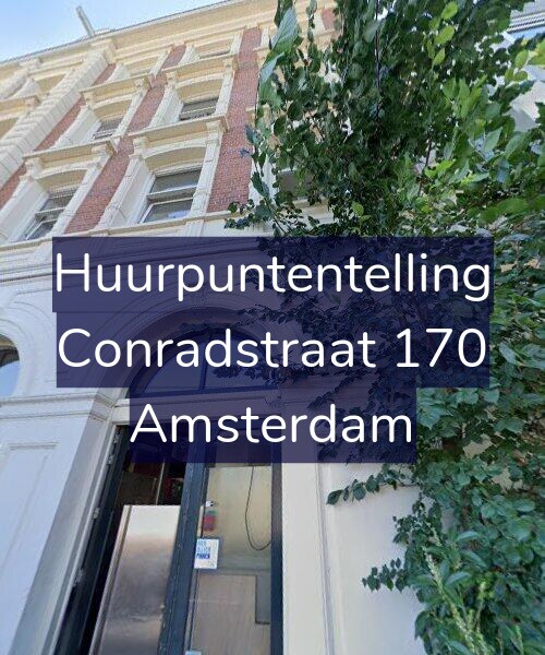 Foto gevel Huurpuntentelling voor Conradstraat 170, Amsterdam