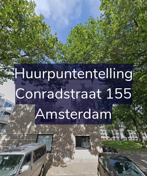 Foto gevel Huurpuntentelling voor Conradstraat 155, Amsterdam