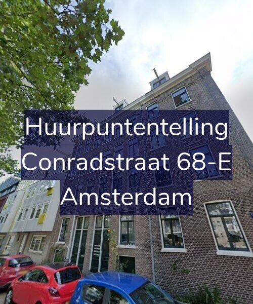 Foto gevel Huurpuntentelling voor Conradstraat 68-E, Amsterdam
