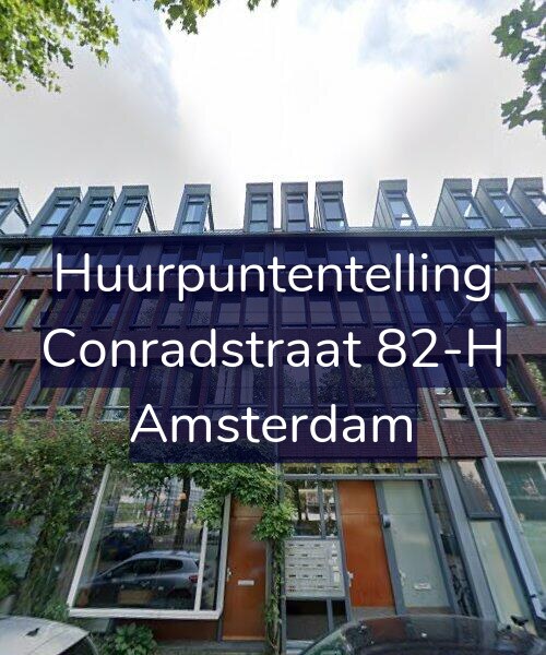 Foto gevel Huurpuntentelling voor Conradstraat 82-H, Amsterdam