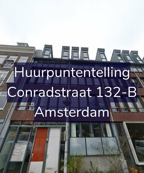 Foto gevel Huurpuntentelling voor Conradstraat 132-B, Amsterdam