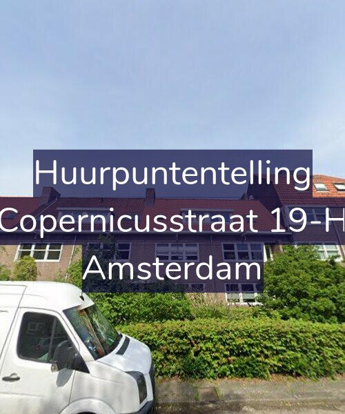 Foto gevel Huurpuntentelling voor Copernicusstraat 19-H, Amsterdam