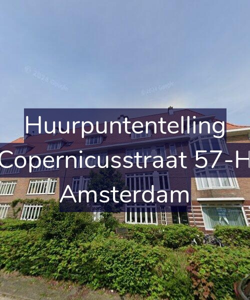 Foto gevel Huurpuntentelling voor Copernicusstraat 57-H, Amsterdam