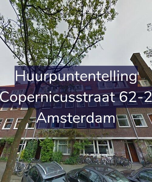 Foto gevel Huurpuntentelling voor Copernicusstraat 62-2, Amsterdam