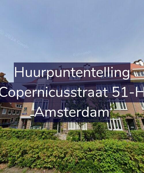 Foto gevel Huurpuntentelling voor Copernicusstraat 51-H, Amsterdam