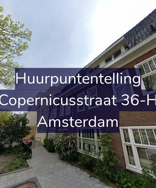 Foto gevel Huurpuntentelling voor Copernicusstraat 36-H, Amsterdam