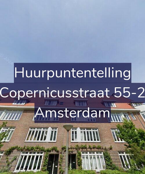 Foto gevel Huurpuntentelling voor Copernicusstraat 55-2, Amsterdam