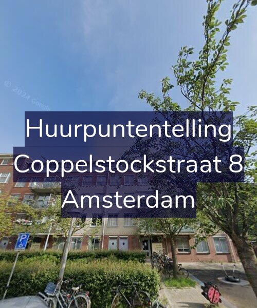 Foto gevel Huurpuntentelling voor Coppelstockstraat 8, Amsterdam