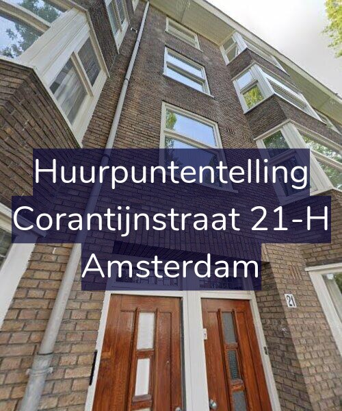 Foto gevel Huurpuntentelling voor Corantijnstraat 21-H, Amsterdam