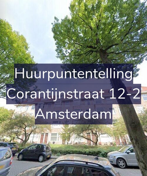 Foto gevel Huurpuntentelling voor Corantijnstraat 12-2, Amsterdam