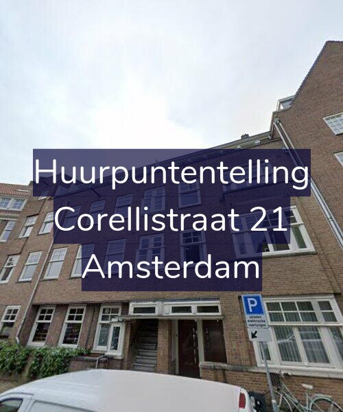 Foto gevel Huurpuntentelling voor Corellistraat 21, Amsterdam