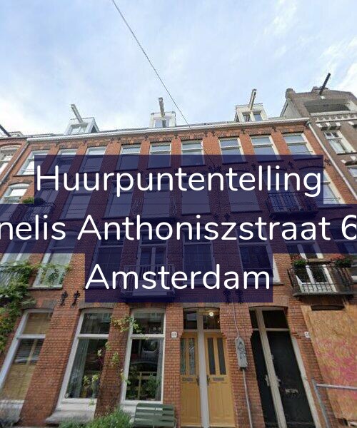 Foto gevel Huurpuntentelling voor Cornelis Anthoniszstraat 69-1, Amsterdam
