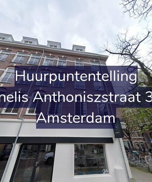 Foto gevel Huurpuntentelling voor Cornelis Anthoniszstraat 39-2, Amsterdam