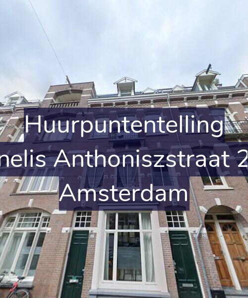 Foto gevel Huurpuntentelling voor Cornelis Anthoniszstraat 21-3, Amsterdam