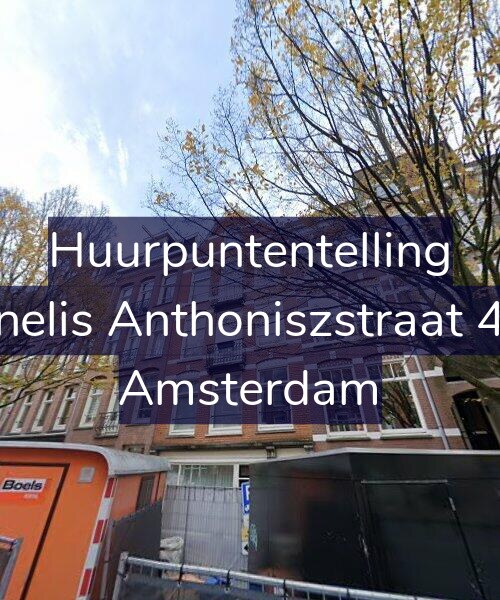 Foto gevel Huurpuntentelling voor Cornelis Anthoniszstraat 46-1, Amsterdam