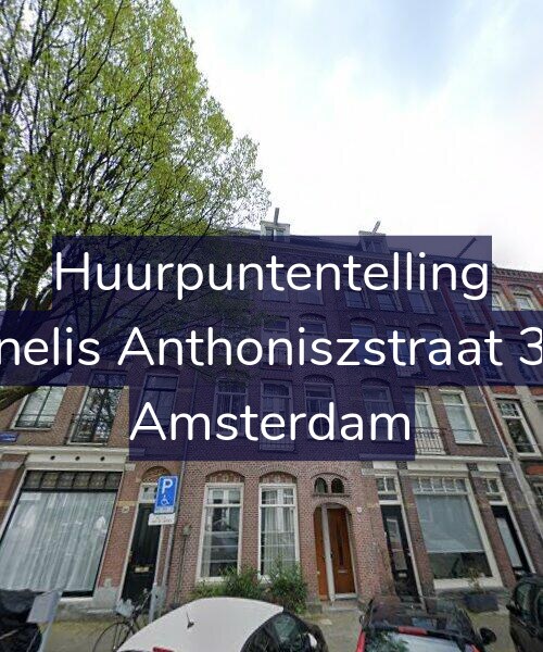 Foto gevel Huurpuntentelling voor Cornelis Anthoniszstraat 34-2, Amsterdam