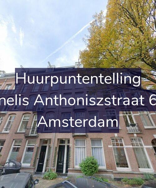 Foto gevel Huurpuntentelling voor Cornelis Anthoniszstraat 62-3, Amsterdam