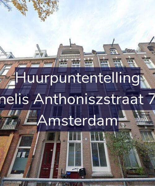 Foto gevel Huurpuntentelling voor Cornelis Anthoniszstraat 73-1, Amsterdam