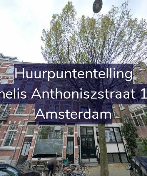 Foto gevel Huurpuntentelling voor Cornelis Anthoniszstraat 10-B, Amsterdam