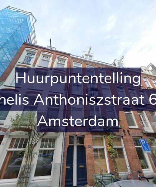 Foto gevel Huurpuntentelling voor Cornelis Anthoniszstraat 67-3, Amsterdam