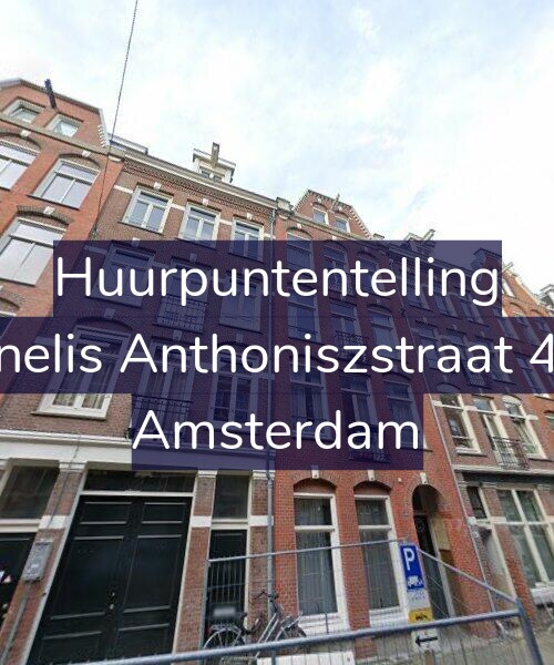 Foto gevel Huurpuntentelling voor Cornelis Anthoniszstraat 45-3, Amsterdam