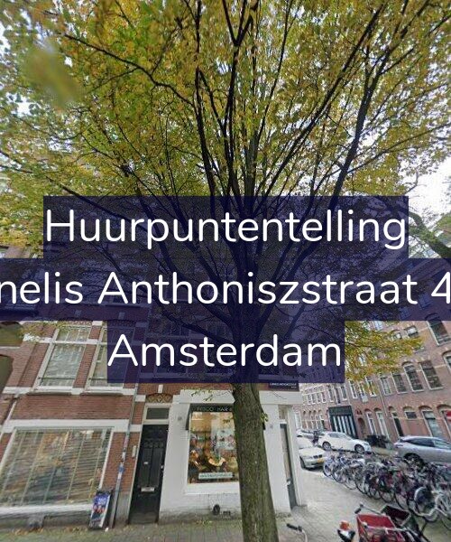 Foto gevel Huurpuntentelling voor Cornelis Anthoniszstraat 40-3, Amsterdam