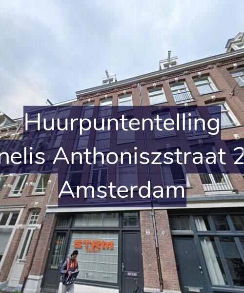 Foto gevel Huurpuntentelling voor Cornelis Anthoniszstraat 27-3, Amsterdam