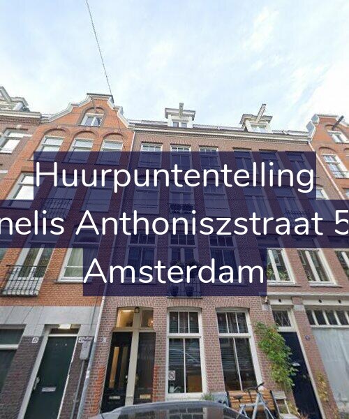 Foto gevel Huurpuntentelling voor Cornelis Anthoniszstraat 51-2, Amsterdam