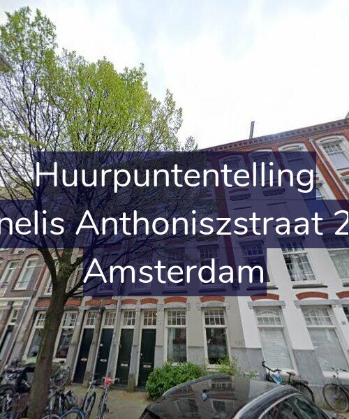 Foto gevel Huurpuntentelling voor Cornelis Anthoniszstraat 28-3, Amsterdam