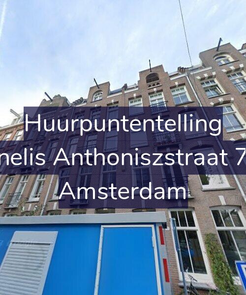 Foto gevel Huurpuntentelling voor Cornelis Anthoniszstraat 75-2, Amsterdam