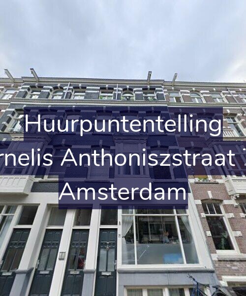 Foto gevel Huurpuntentelling voor Cornelis Anthoniszstraat 7-3, Amsterdam