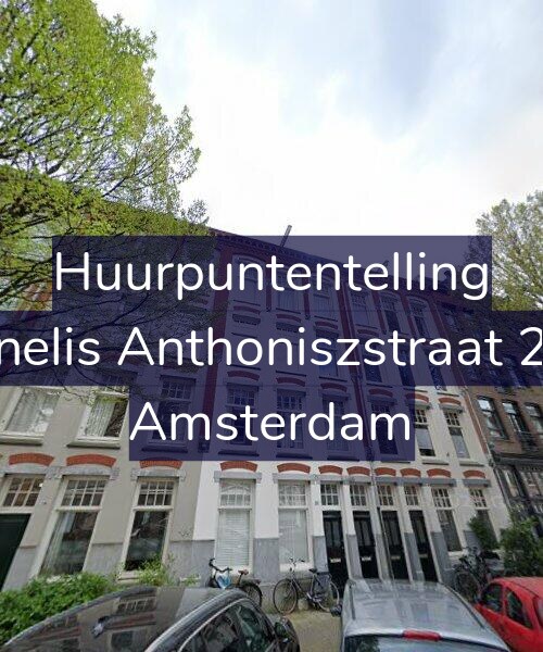 Foto gevel Huurpuntentelling voor Cornelis Anthoniszstraat 26-3, Amsterdam