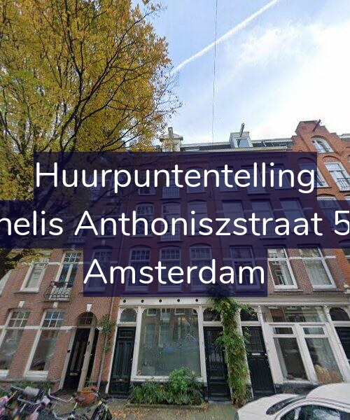 Foto gevel Huurpuntentelling voor Cornelis Anthoniszstraat 58-B, Amsterdam