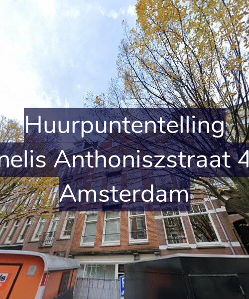 Foto gevel Huurpuntentelling voor Cornelis Anthoniszstraat 46-2, Amsterdam