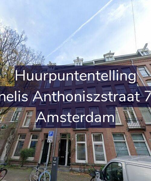Foto gevel Huurpuntentelling voor Cornelis Anthoniszstraat 70-2, Amsterdam