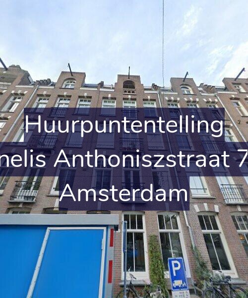 Foto gevel Huurpuntentelling voor Cornelis Anthoniszstraat 77-3, Amsterdam