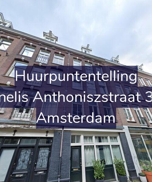 Foto gevel Huurpuntentelling voor Cornelis Anthoniszstraat 33-3, Amsterdam
