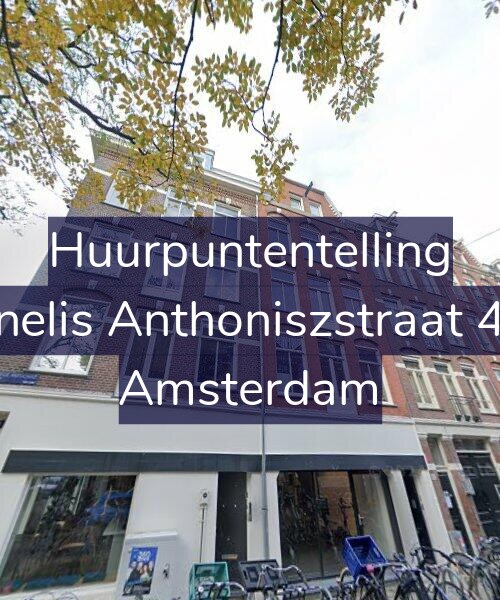 Foto gevel Huurpuntentelling voor Cornelis Anthoniszstraat 41-3, Amsterdam