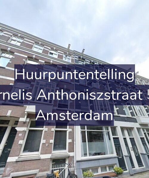 Foto gevel Huurpuntentelling voor Cornelis Anthoniszstraat 5-2, Amsterdam