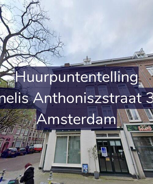 Foto gevel Huurpuntentelling voor Cornelis Anthoniszstraat 37-1, Amsterdam