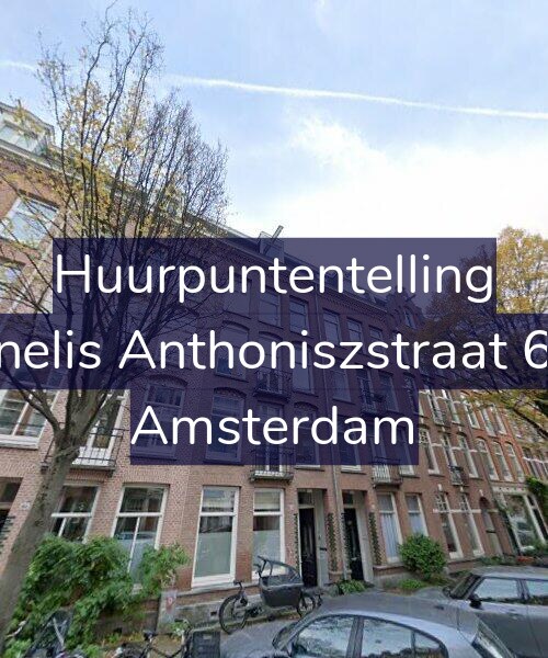 Foto gevel Huurpuntentelling voor Cornelis Anthoniszstraat 64-3, Amsterdam