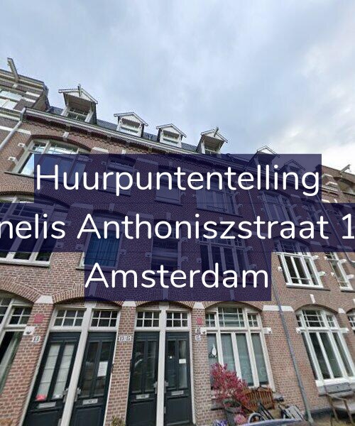 Foto gevel Huurpuntentelling voor Cornelis Anthoniszstraat 15-2, Amsterdam