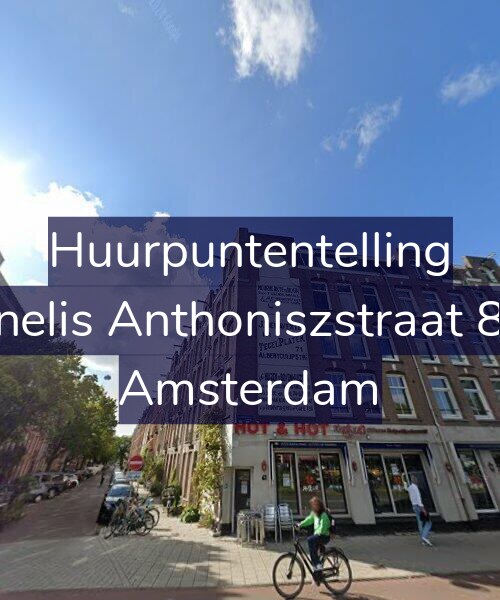 Foto gevel Huurpuntentelling voor Cornelis Anthoniszstraat 81-2, Amsterdam